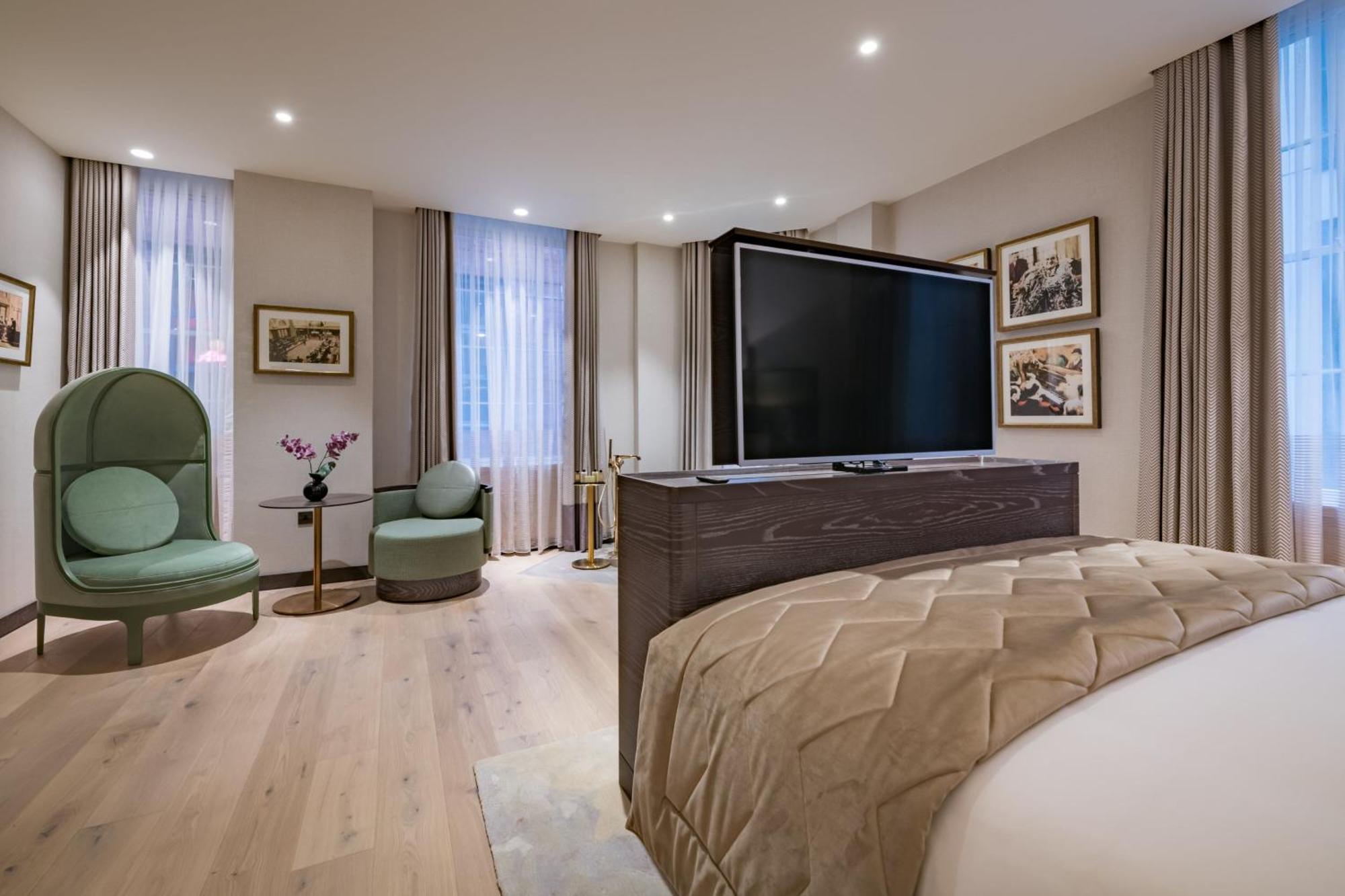 Stock Exchange Hotel, Manchester, Autograph Collection Dış mekan fotoğraf A bedroom at the hotel