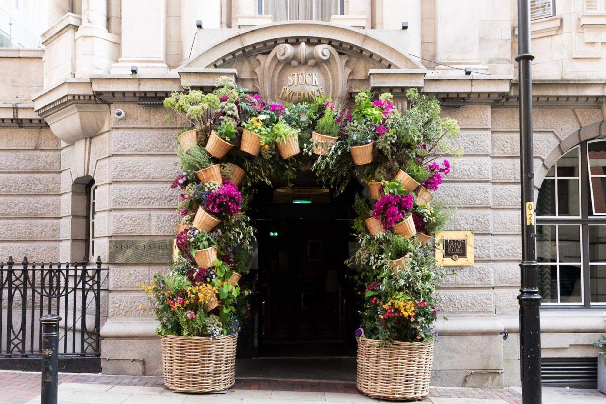 Stock Exchange Hotel, Manchester, Autograph Collection Dış mekan fotoğraf The entrance to the hotel